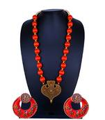 Orange indian-traditional-jewellery