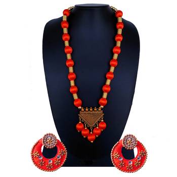 Orange indian-traditional-jewellery 1
