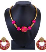 Pink indian-traditional-jewellery