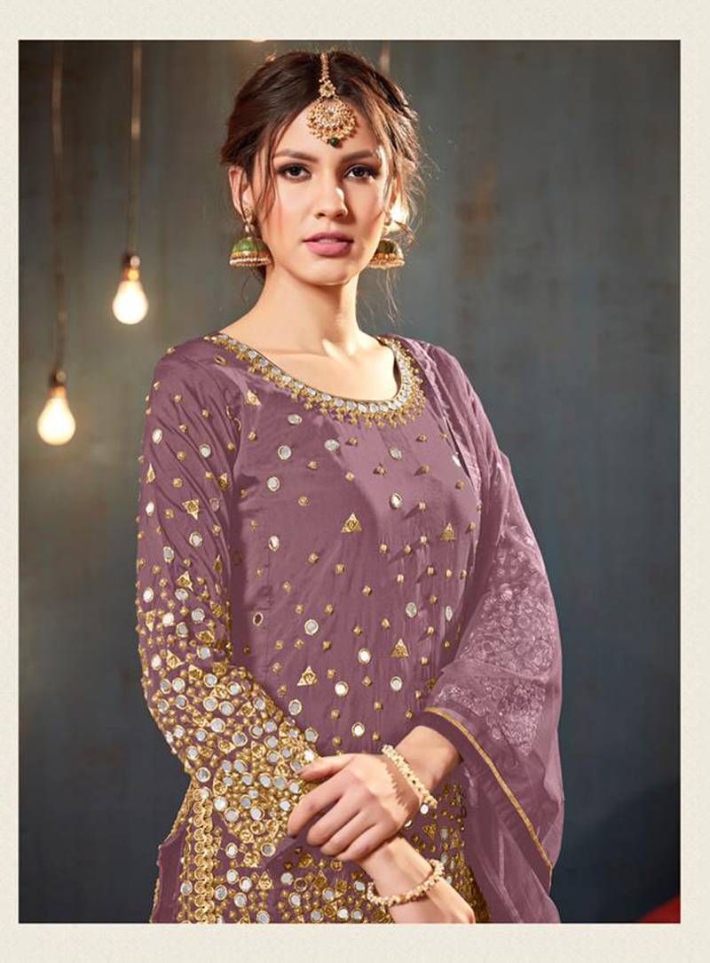 The Sally Linen Salwar - Pink