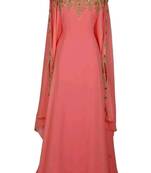 Peach Evening Kaftan for Women