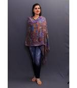 This Multicolour Delicate Wrap Looks Elegant When Team Up With Denims Or Suit.
