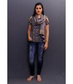 This Delicate Wrap Along With Antique Base Looks Elegant When Team Up With Denims Or Suit.