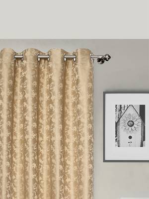ROSARA HOME Pack of Single Eyelet Polyester Curtain 2