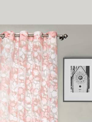 ROSARA HOME Pack of 2 Eyelet Polycotton Curtains 2