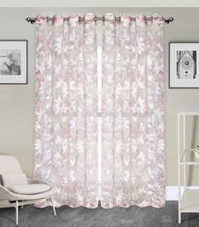 ROSARA HOME Pack of 2 Eyelet Polycotton Curtains