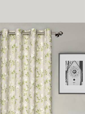 ROSARA HOME Pack of Single Eyelet Cotton Curtain 2