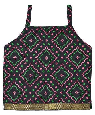 Bhandhej Block Print Cotton Baby Girls skirt & Top 3