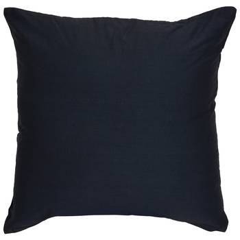 Reme Embroidered Blue Cotton Square Decorative Cushion Pillow Cover 3