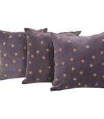 Reme Embroidered Grey Velvet Cushion Cover Pillow Case