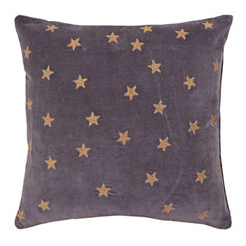 Reme Embroidered Grey Velvet Cushion Cover Pillow Case 2