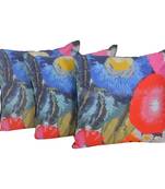 Reme Printed Multicolor Cotton Square Decorative Cushion Cover Pillow Case