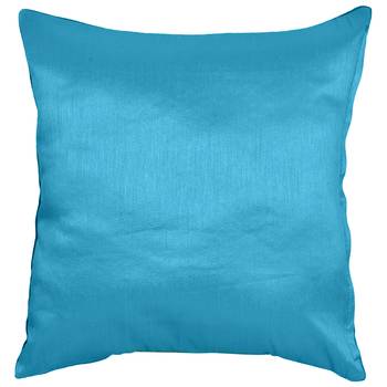 Reme Printed Multicolor Raw Silk Square Decorative Cushion Cover Pillow Case 3