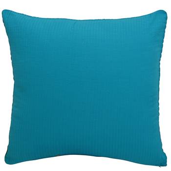 Reme Self Design Blue Cushion Cover Pillow Case 3