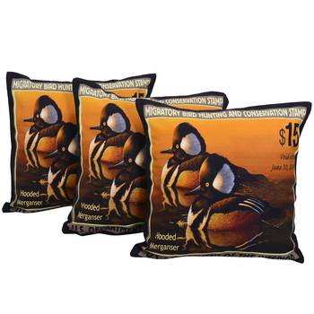 Reme 3D Printed Multicolor Cotton Square Decorative Cushion Cover 1