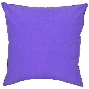 Reme Embroidered Multicolor Cotton Square Decorative Cushion Cover 3