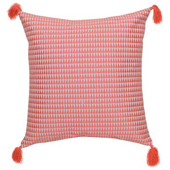 Reme Embroidered Multicolor Cotton Square Decorative Cushion Cover 2