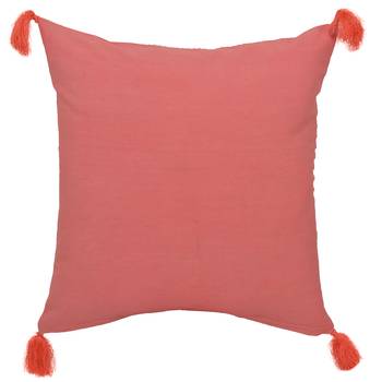 Reme Embroidered Multicolor Cotton Square Decorative Cushion Cover 3