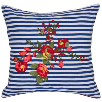 Reme Printed Multicolor Cotton Square Decorative Cushion Cover 2
