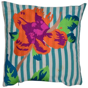 Reme Printed Multicolor Cotton Square Decorative Cushion Cover 2