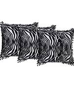 Reme Multicolor Grey Cotton Square Decorative Cushion Cover