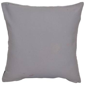Reme Embroidered White Cotton Square Decorative Cushion Cover 3