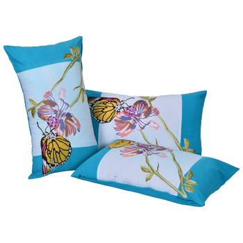 Reme Embroidered Cotton Rectangle Shape Cushion Cover 1