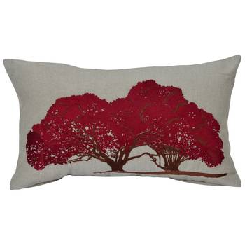 Reme Embroidered Cotton Rectangle Cushion Cover 2