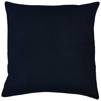 Reme Embroidered Floral Black Cushion Cover 3