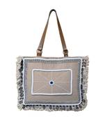 Reme Jute Embroidered Handbag For Women
