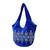 Reme Women Pure Velvet Blue Party Handbag