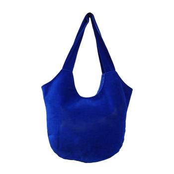 Reme Women Pure Velvet Blue Party Handbag 3