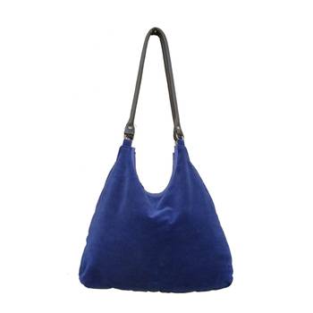 Reme Women Velvet Blue Party Handbag 2