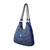 Reme Women Velvet Blue Party Handbag