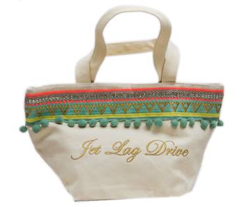 Reme Green And White Vanity Bag For Women 1