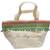Reme Green And White Vanity Bag For Women