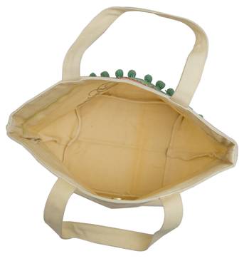 Reme Green And White Vanity Bag For Women 3