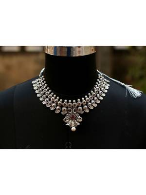 Silver necklaces 1
