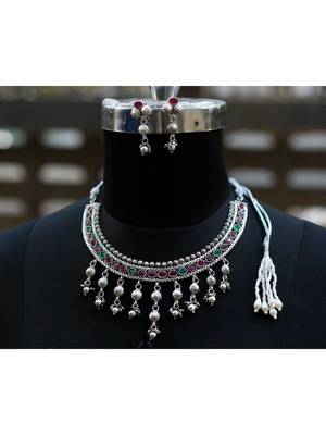 Silver necklaces 1