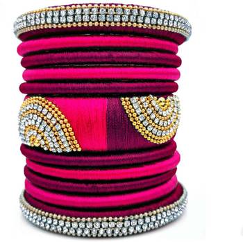Multicolor pearl bangles-and-bracelets 1