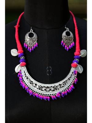 Purple necklaces 1