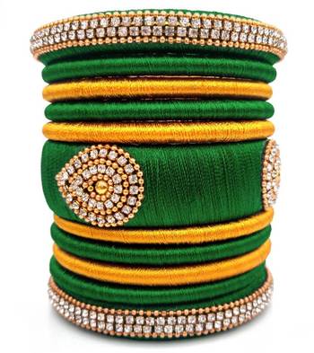 Multicolor pearl bangles-and-bracelets 1