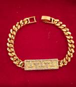 Fashion Collection Gold Plated Charm Bracelet For Women