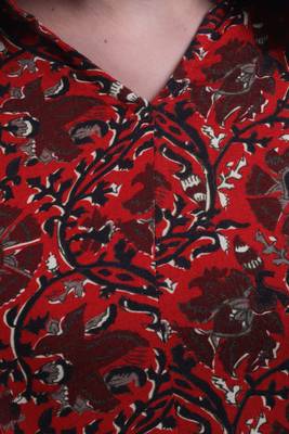 Multicolor Printed Rayon Ethnic Kurti 5