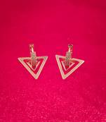 Alloy Stylish Stud Earrings For Women(Gold)