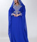 Dubai Kaftan Women Dress Long Gown Farasha Morocco jalabiya maxi Wear