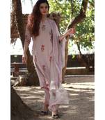 GREY printed Cotton stitched kurta sets