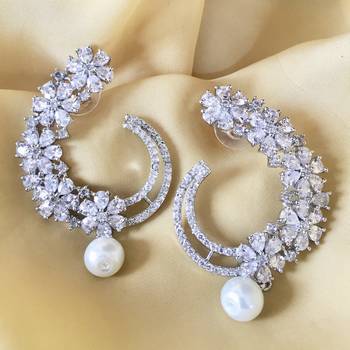 Silver earrings 1