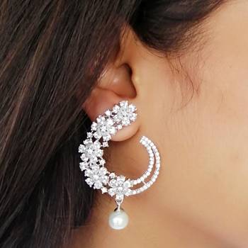 Silver earrings 3