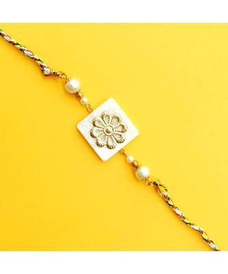 Metallic MOP Rakhi 3